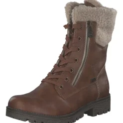 Damen Rieker Stiefel<78522, Schnürstiefel, Damen, zimt/lehm