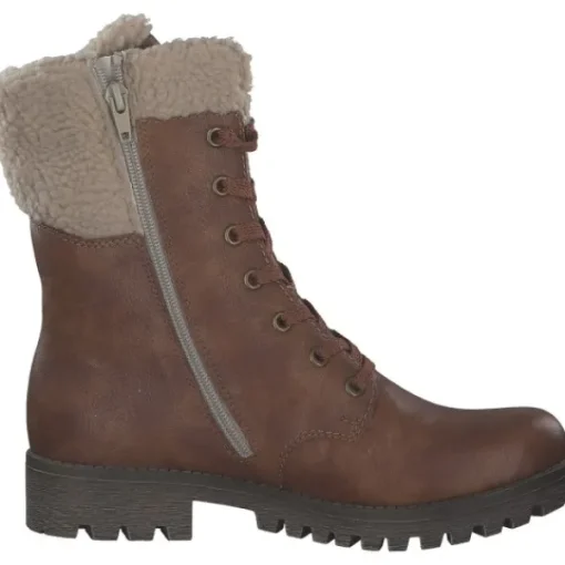 Damen Rieker Stiefel<78522, Schnürstiefel, Damen, zimt/lehm