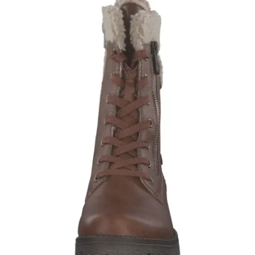 Damen Rieker Stiefel<78522, Schnürstiefel, Damen, zimt/lehm