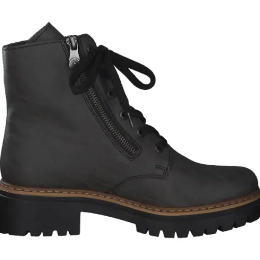 Damen Rieker Stiefel<72611, Schnürstiefeletten, Damen, Grau