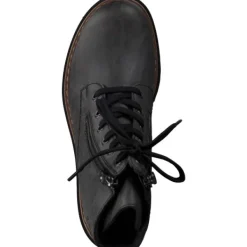 Damen Rieker Stiefel<72611, Schnürstiefeletten, Damen, Grau