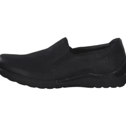Damen Rieker Slipper<48964, Slipper, Damen, schwarz
