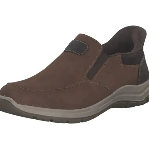 Herren Rieker Slipper<03655, Slipper, Herren, brown/moro/braun