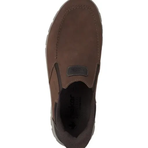 Herren Rieker Slipper<03655, Slipper, Herren, brown/moro/braun