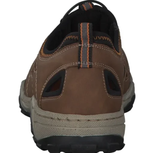 Herren Rieker Slipper<08065, Sportliche Slipper, Herren, Braun