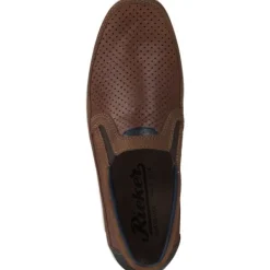 Herren Rieker Slipper<09055, Sportliche Slipper, Herren, reh/muskat/lake/tabak