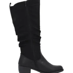 Damen Rieker Stiefel<93157, Stiefel, Damen, Schwarz (Braun/Schwarz)