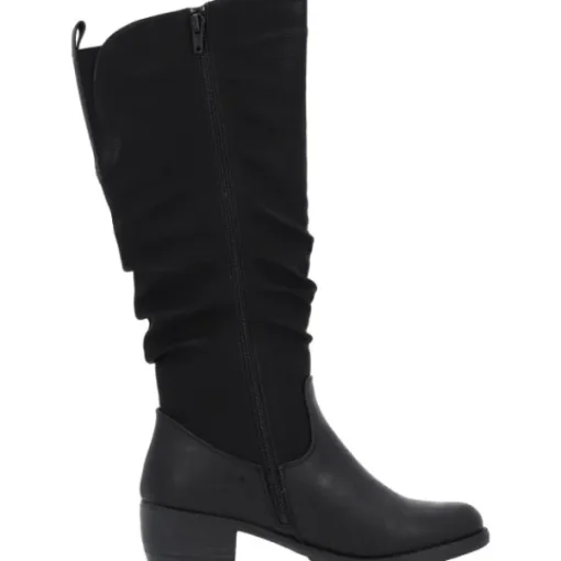Damen Rieker Stiefel<93157, Stiefel, Damen, Schwarz (Braun/Schwarz)