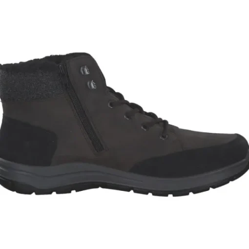 Herren Rieker Stiefel<03640, Stiefel, Herren, schwarz/moro/granit