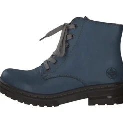Damen Rieker Stiefel<78240, Stiefeletten, Damen, Blau