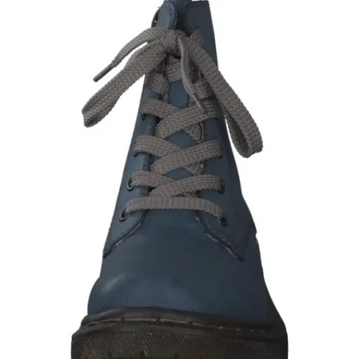Damen Rieker Stiefel<78240, Stiefeletten, Damen, Blau