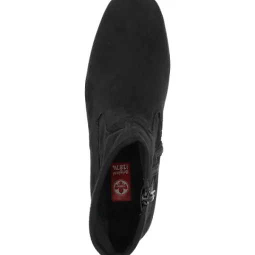 Damen Rieker Stiefel<70971, Stiefeletten, Damen, schwarz/schwarz