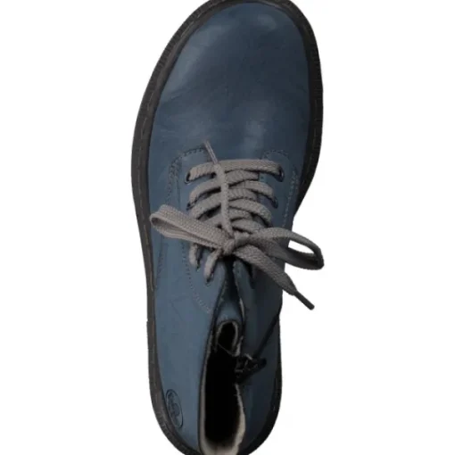Damen Rieker Stiefel<78240, Stiefeletten, Damen, Blau