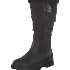 Damen Rieker Stiefel<73291-25, Winterstiefel, Damen, tabak/testadimoro/schwarz/nero