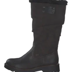 Damen Rieker Stiefel<73291-25, Winterstiefel, Damen, tabak/testadimoro/schwarz/nero