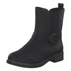 Damen Rieker Stiefel<72252-00, Winterstiefeletten, Damen, schwarz/schwarz