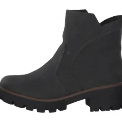 Damen Rieker Stiefel<79261, Winterstiefeletten, Damen, anthrazit