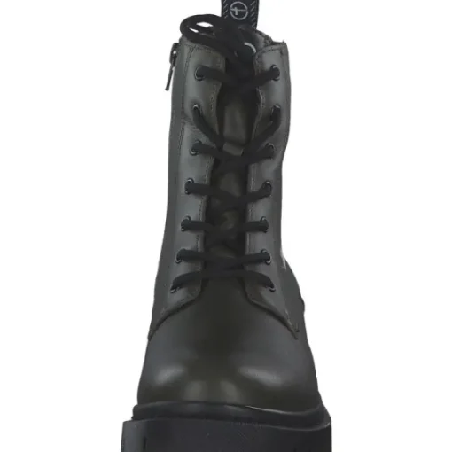 Damen Tamaris Stiefel<Rieker 1071A091-403 GEL-ROCKET 11, Stiefeletten, Damen, OLIVE