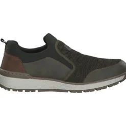Herren Rieker Slipper<B9051, Slipper, Herren, Grün