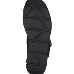 Damen Rieker Sandaletten<Evolution W1550, Plateau-Sandaletten, Damen, Schwarz