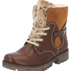 Damen Rieker Stiefel<785G1, Winterstiefel, Damen, Braun (Reh)