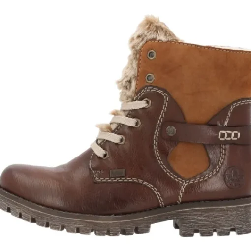 Damen Rieker Stiefel<785G1, Winterstiefel, Damen, Braun (Reh)