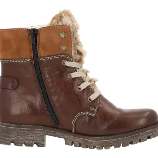 Damen Rieker Stiefel<785G1, Winterstiefel, Damen, Braun (Reh)