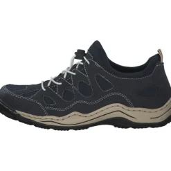 Damen Rieker Klassische- & Business Schuhe<L0551, Schnürschuhe, Damen, Blau