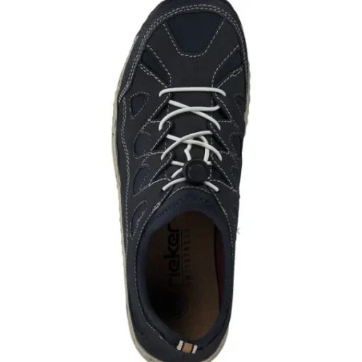 Damen Rieker Klassische- & Business Schuhe<L0551, Schnürschuhe, Damen, Blau