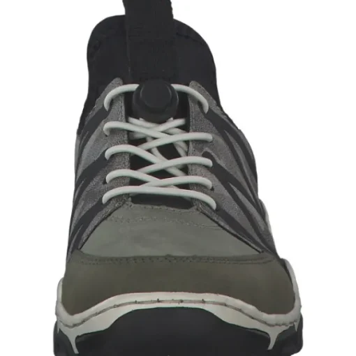 Damen Rieker Klassische- & Business Schuhe | Klassische- & Business Schuhe<L0657, Schnürschuhe, liane/schilf/negro/stein-camo/