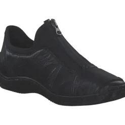 Damen Rieker Sneakers<L1753, Slip-On-Sneaker, Damen, schwarz/schwarz/schwarz