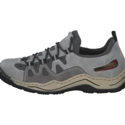 Damen Rieker Slipper<L0539, Slipper, Damen, cement/grey/blei