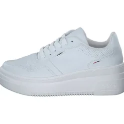 Damen Rieker Klassische- & Business Schuhe<M7811, Schnürschuhe, Damen, Weiß (White)