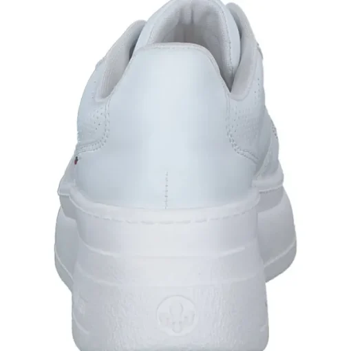 Damen Rieker Klassische- & Business Schuhe<M7811, Schnürschuhe, Damen, Weiß (White)