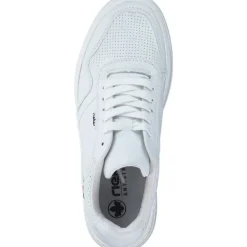 Damen Rieker Klassische- & Business Schuhe<M7811, Schnürschuhe, Damen, Weiß (White)