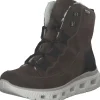 Damen Rieker Stiefel<M6012-25, Schnürstiefel, Damen, erde/schwarz