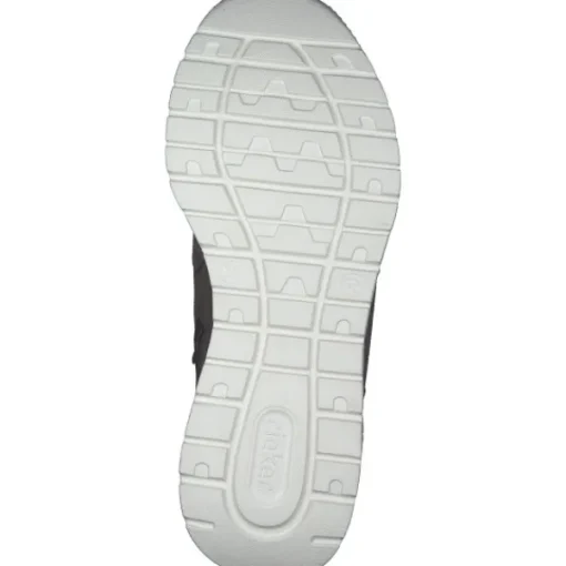 Damen Rieker Stiefel<M6012-25, Schnürstiefel, Damen, erde/schwarz