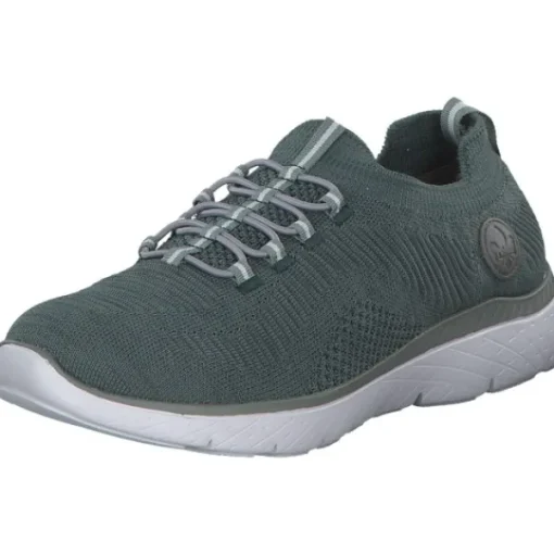 Damen Rieker Sneakers<M5074, Slip-On-Sneaker, Damen, Grün