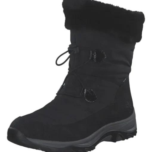 Damen Rieker Stiefel<M9683, Winterstiefel, Damen, schwarz/schwarz/black/nero