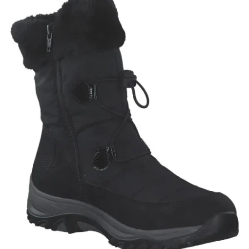Damen Rieker Stiefel<M9683, Winterstiefel, Damen, schwarz/schwarz/black/nero