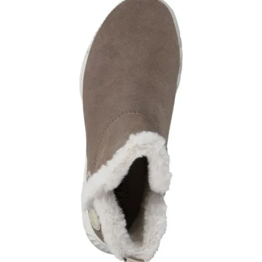 Damen Rieker Stiefel<M6050, Winterstiefeletten, Damen, Weiß (Pfeffer)