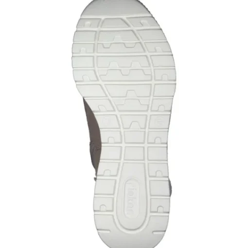 Damen Rieker Stiefel<M6050, Winterstiefeletten, Damen, Weiß (Pfeffer)