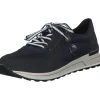 Damen Rieker Klassische- & Business Schuhe<N1411, Schnürschuhe, Damen, Blau