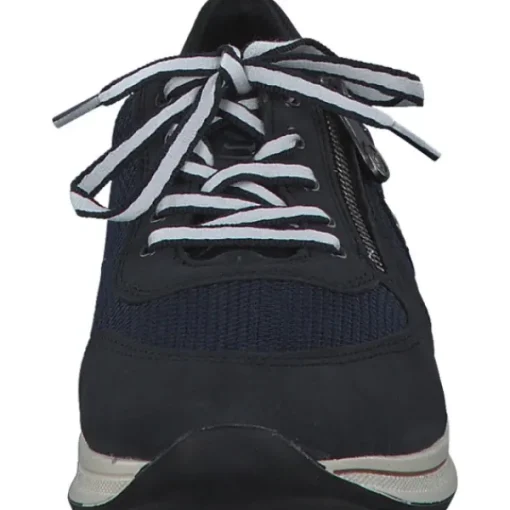 Damen Rieker Klassische- & Business Schuhe<N1411, Schnürschuhe, Damen, Blau
