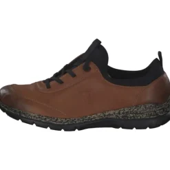 Herren Rieker Klassische- & Business Schuhe<N4281, Schnürschuhe, Herren, cayenne/schwarz