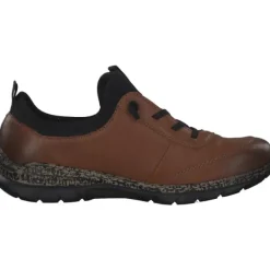 Herren Rieker Klassische- & Business Schuhe<N4281, Schnürschuhe, Herren, cayenne/schwarz