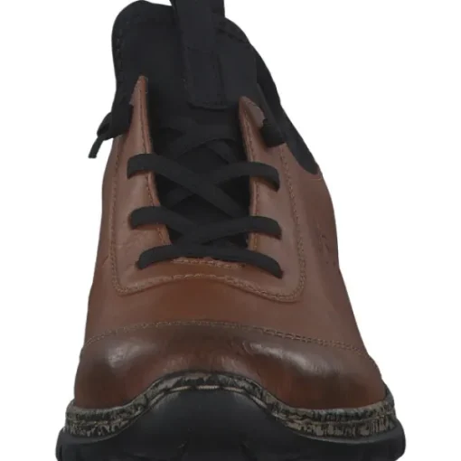 Herren Rieker Klassische- & Business Schuhe<N4281, Schnürschuhe, Herren, cayenne/schwarz