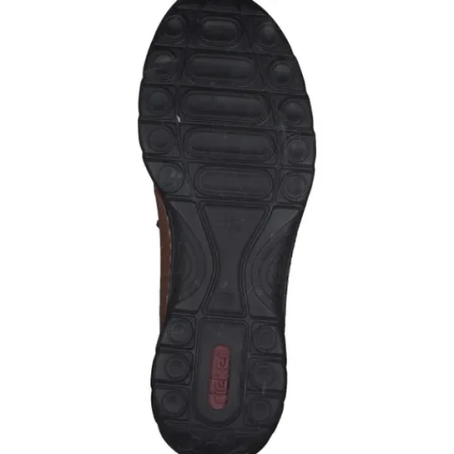 Herren Rieker Klassische- & Business Schuhe<N4281, Schnürschuhe, Herren, cayenne/schwarz