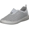 Damen Rieker Slipper<N0965, Slipper, Damen, weiss/cement