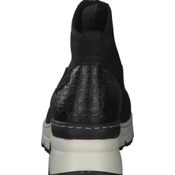 Damen Rieker Stiefel<N6352, Stiefeletten, Damen, Schwarz